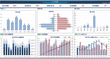 HDGJ BI人力资源分析